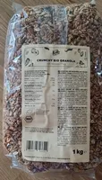 Crunchy bio granola mit Nüssen