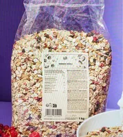Muesli aux fruits rouges et flocon d’épeautre croustillants 1kg