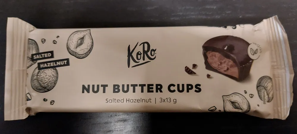 Nut Butter Cups Salted Hazelnut