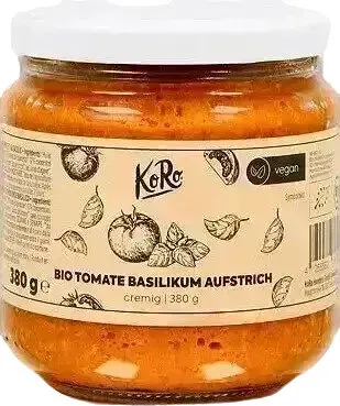 Bio Tomate Basilikum Aufstrich
