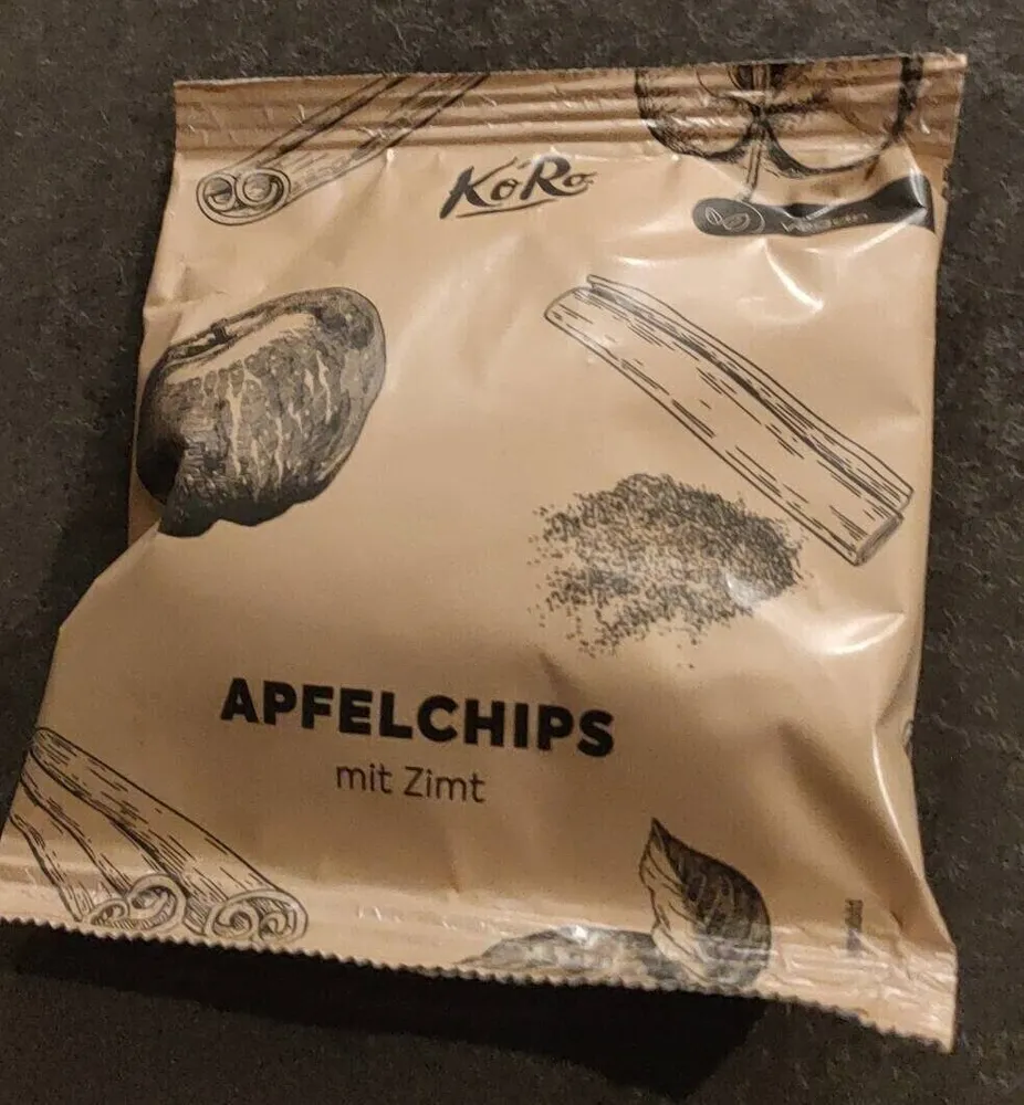 Chips de pommes séchées à la cannelle