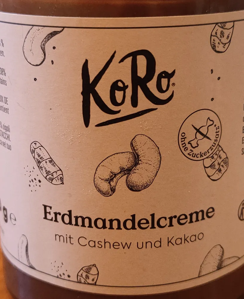 Erdmandelcreme