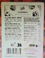 Framboises lyophilisées