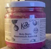 Rote Bere Meerrettich Aufstrich