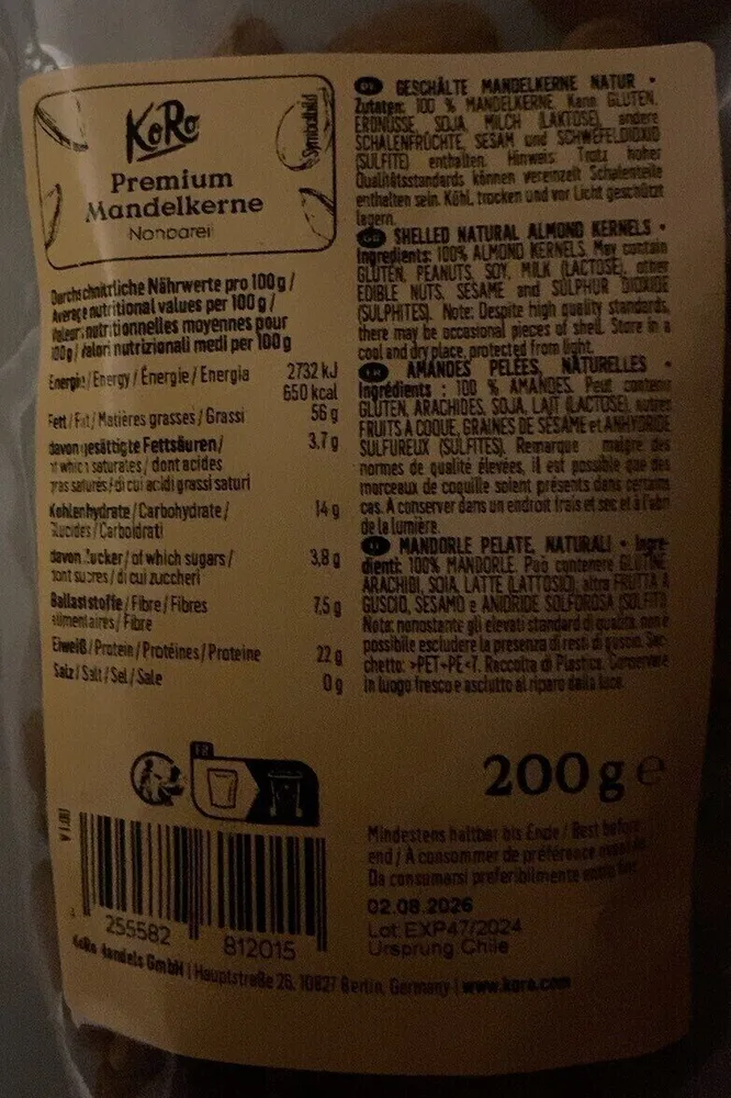 Premium Mandel