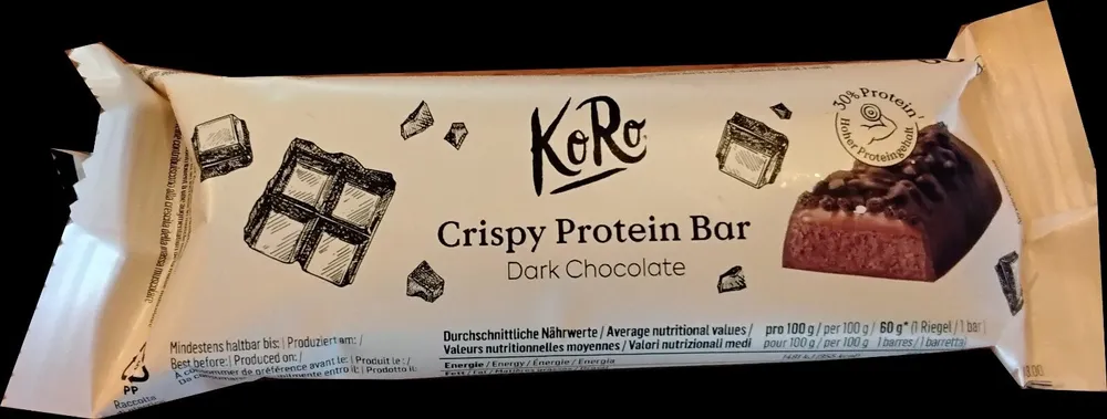 Crispy Protein Bar Dark Chocolate