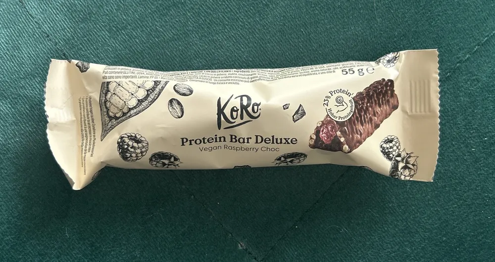 Protein Bar Deluxe Vegan Raspberry Choc