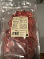 Erdbeerscheiben gefriergetrocknet