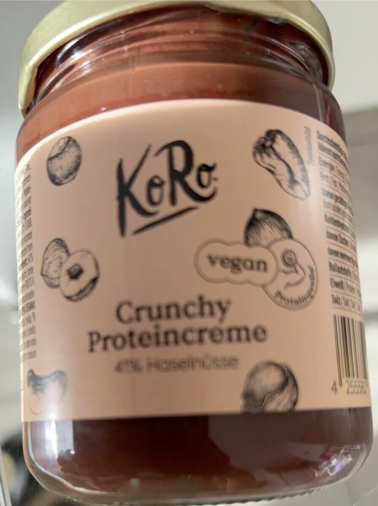 Crunchy Proteincreme