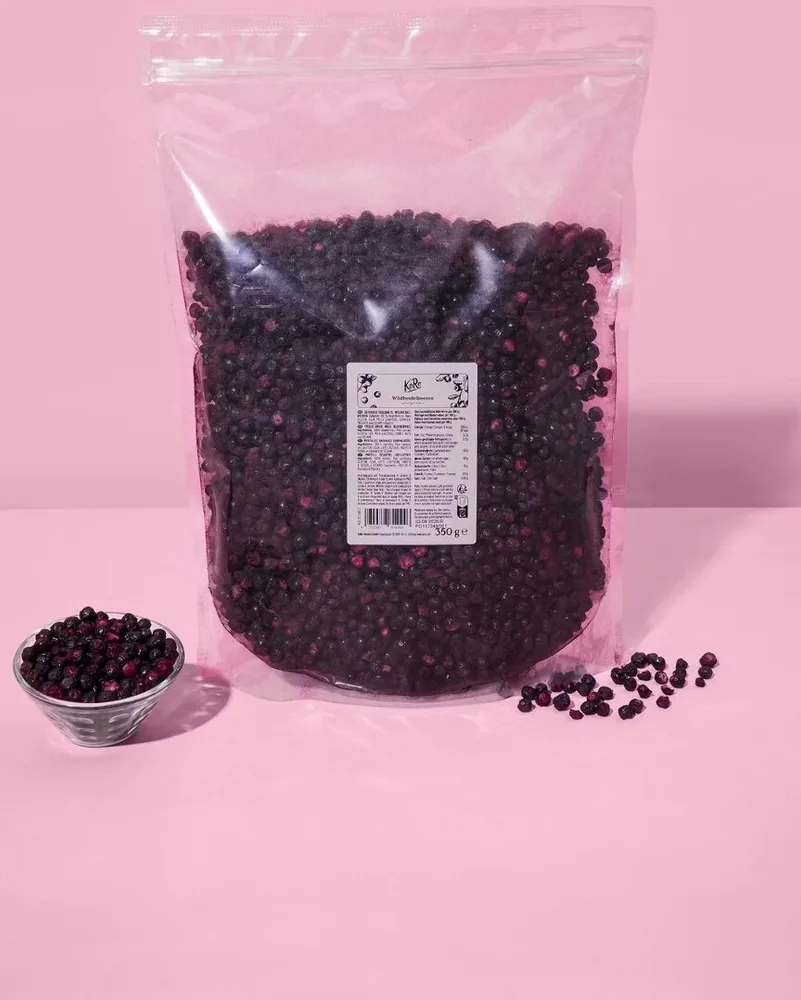 Gefriergetrocknete Wildheidelbeeren 350 g