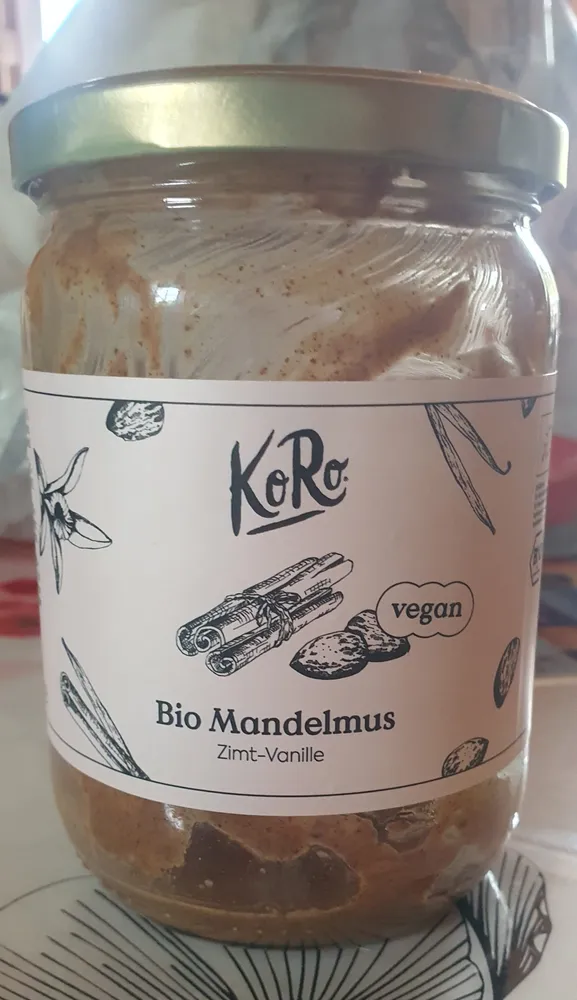Purée d'amandes cannelle-vanille