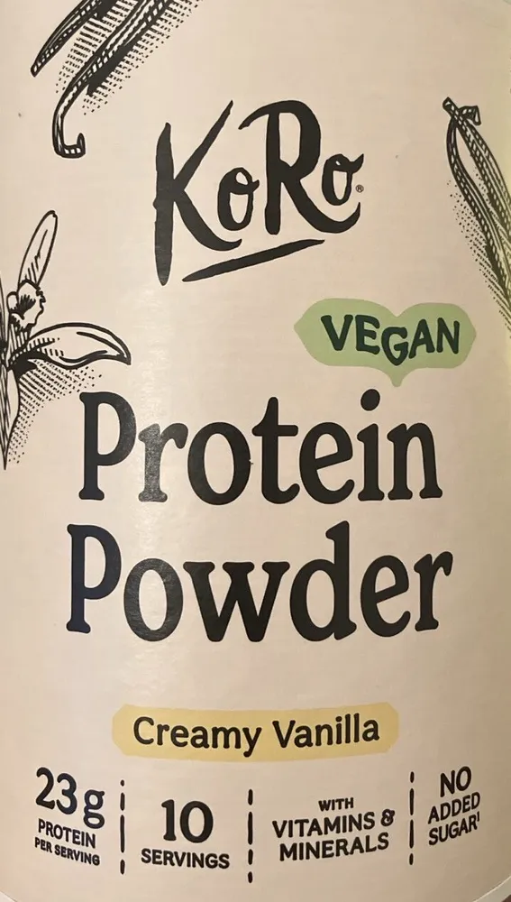 Protein Powder Creamy Vanilla vegan