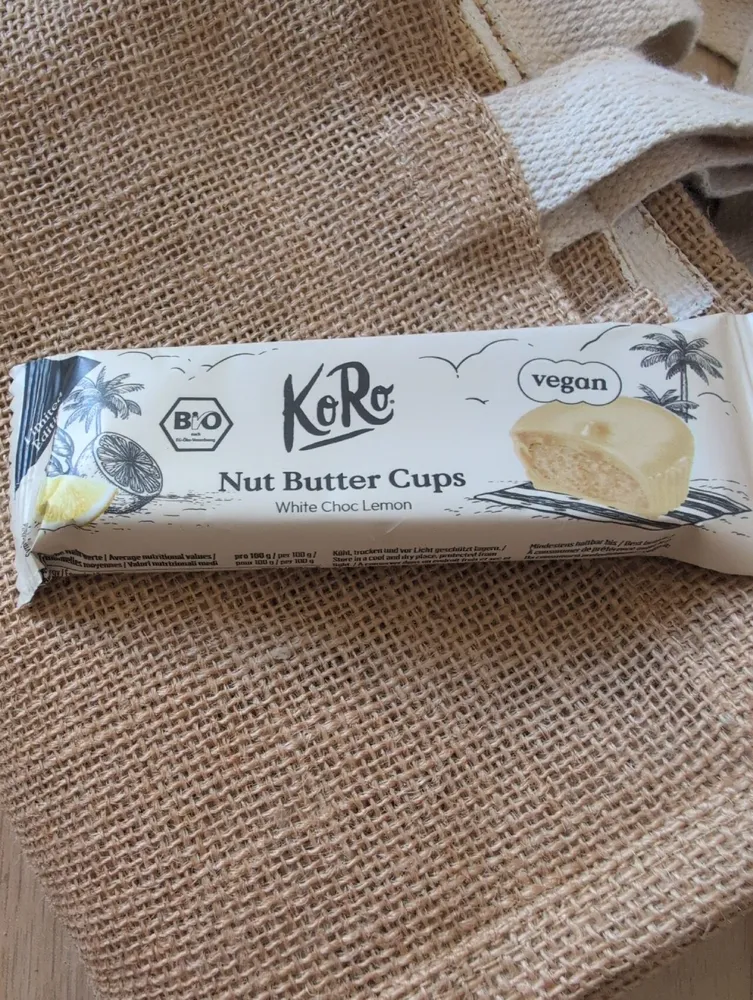 Nut Butter Cup White Choc Lemon