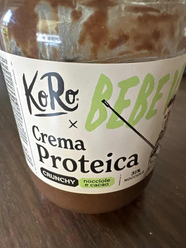 Crema Proteica CRUNCHY nocciole e cacao