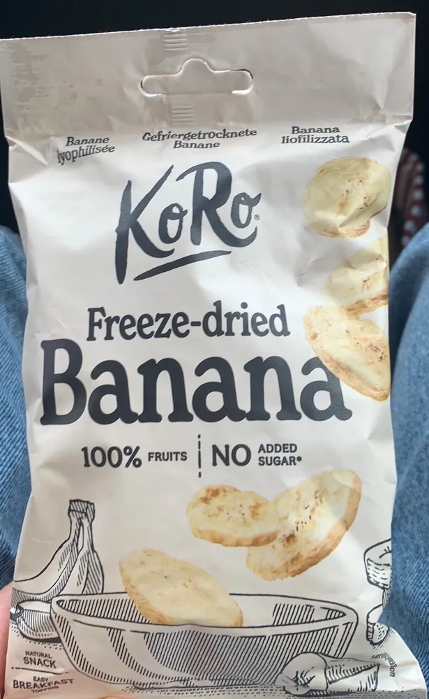 Freeze-dried Banana