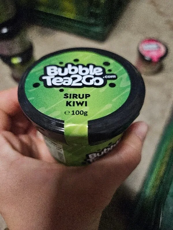 Sirup Kiwi Bubble