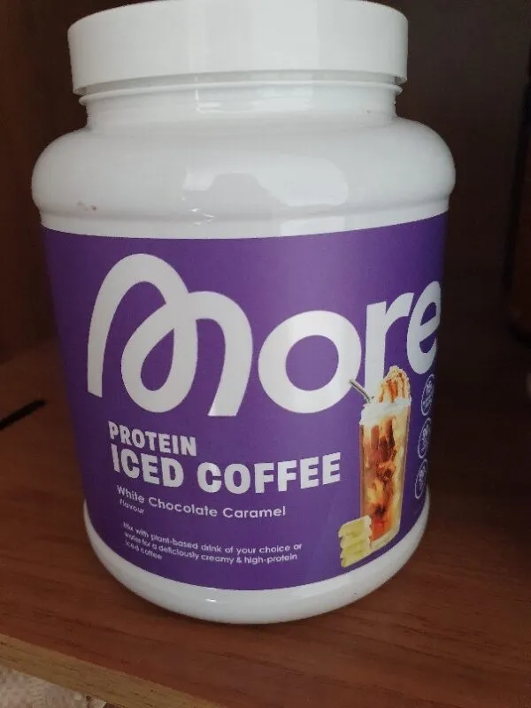 PROTEIN ICED COFFEE White Chocolate Caramel Flavour
