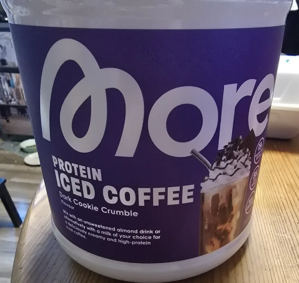 Protein Iced Coffee dark cookie crumble