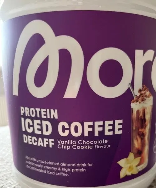 PROTEIN ICED COFFEE DECAFF Vanilla Chocolate Chip Cookie Flavour