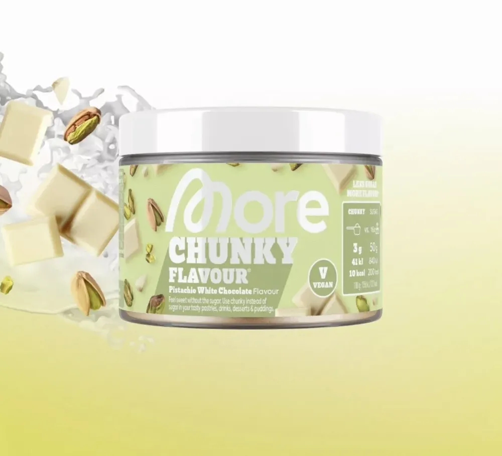 Chunky Flavour - Pistachio White Choclate