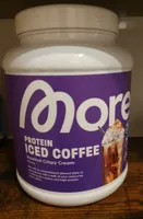 Protein Iced Coffee • Hazelnut Crispy Cream