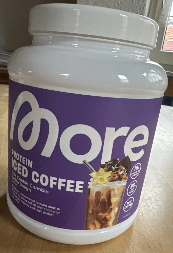 Protein Iced Coffee - Dark Cookie Crumble Vanilla Dough