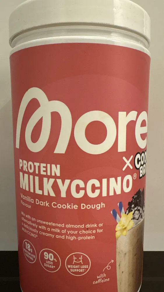 Protein Milkyccino Vanilla Dark Cookie Dough (More x COOKIE BROS)