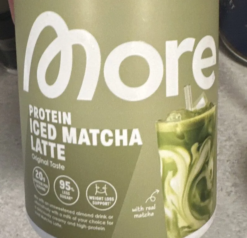 Protein Iced Matcha Latte