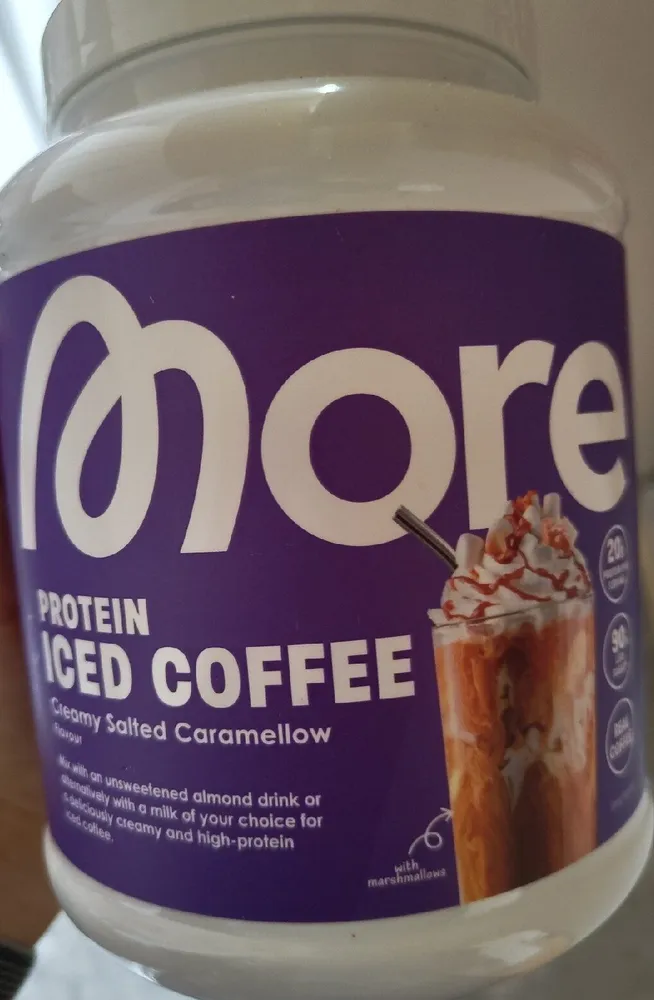 Protein Iced Coffee, Creamy Salted Caramellow