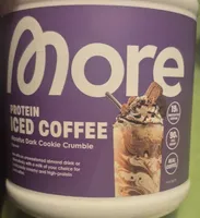 Protein Iced Coffee Moretus Dark Cookie Crumble
