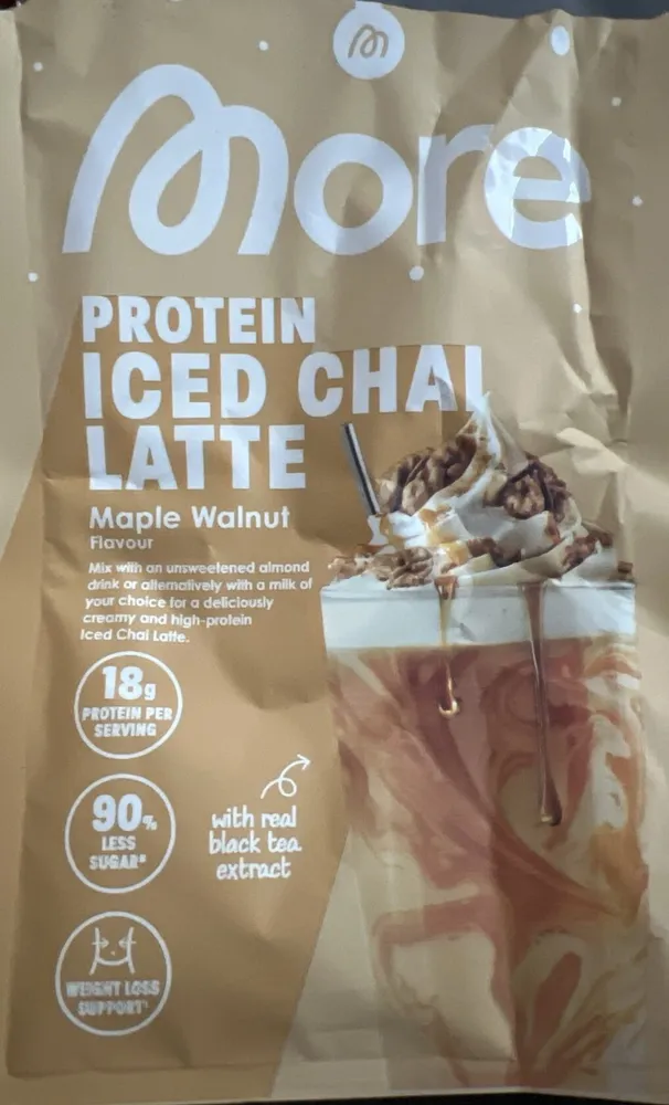 Protein Iced Chai Latte - Maple Walnut