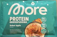 Protein Grießpudding - Baked Apple