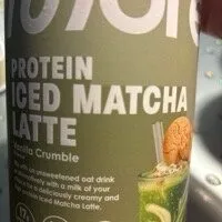Protein Iced Matcha Latte - Vanilla Crumble