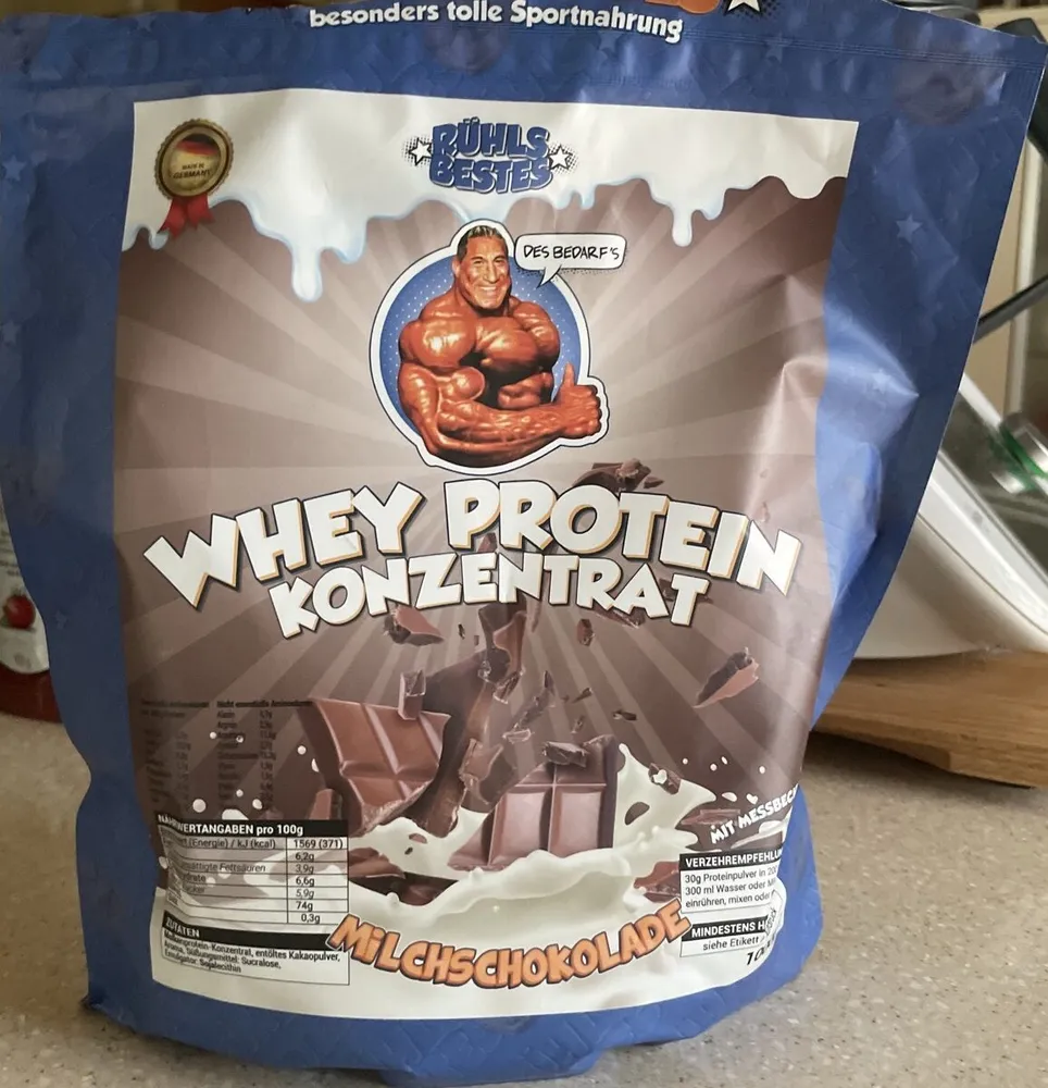 WHEY PROTEIN KONZENTRAT MILCHSCHOKOLADE