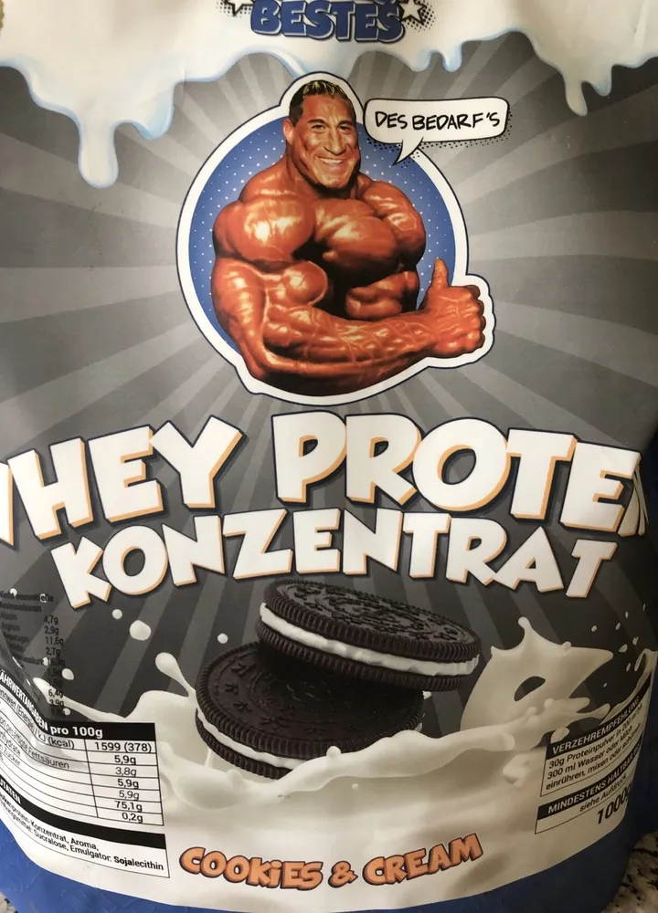 Whey Protein Konzentrat Cookies And cream