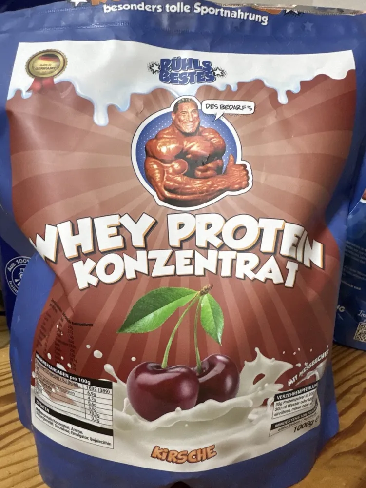 Whey Protein Konzentrat Kirsche