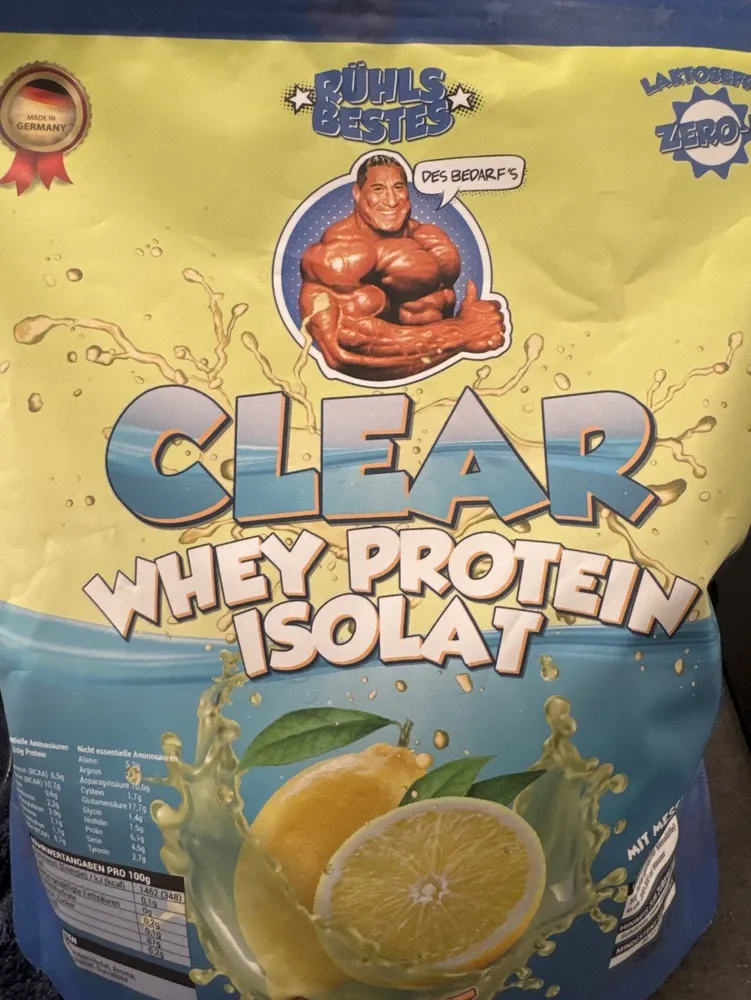 Clear Whey Protein Isolat - Zitrone
