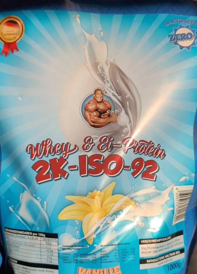 Whey & Ei-Protein Vanille