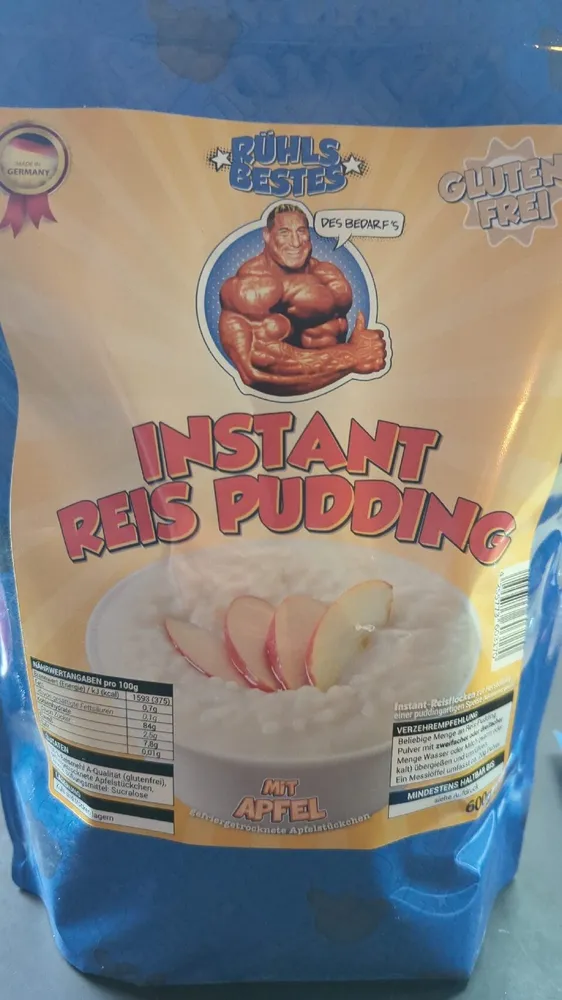 Instant Reis Pudding Apfel