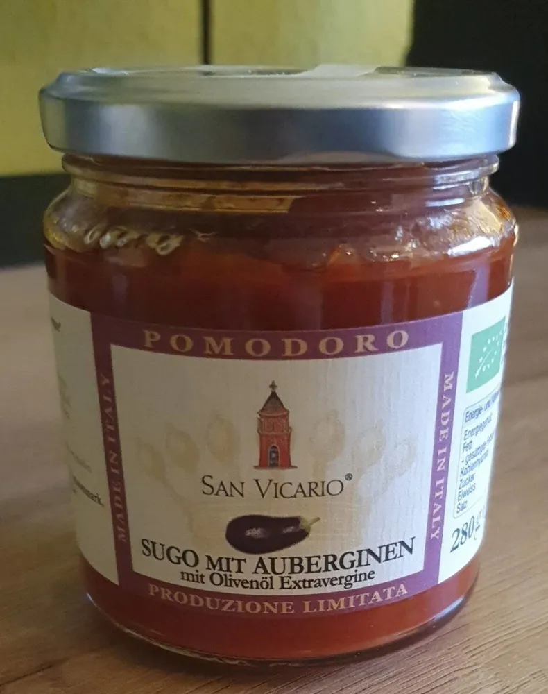 Sugo mit Auberginen