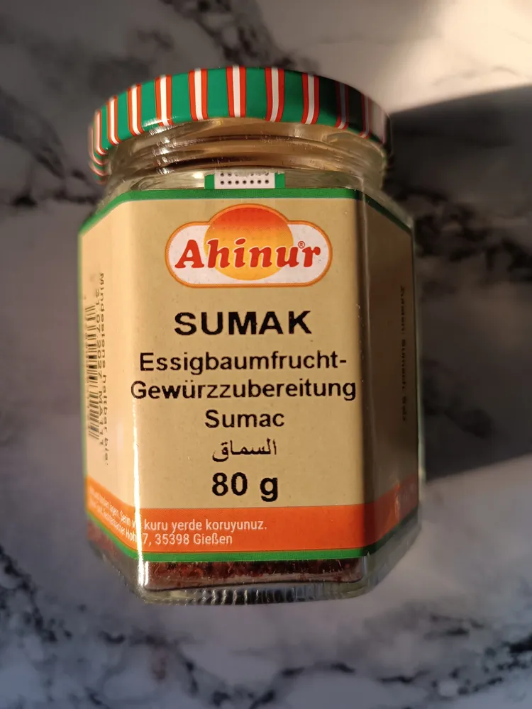 SUMAK Essigbaumfrucht-Gewürzzubereitung