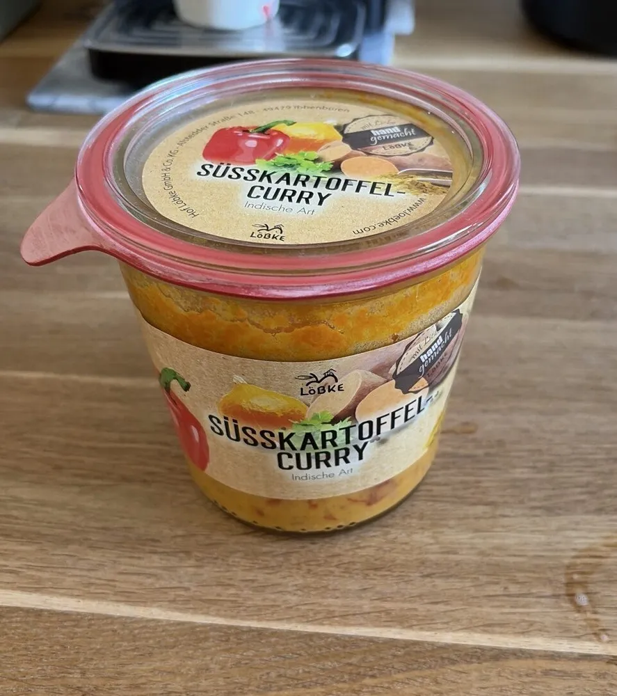 Süßkartoffel Curry