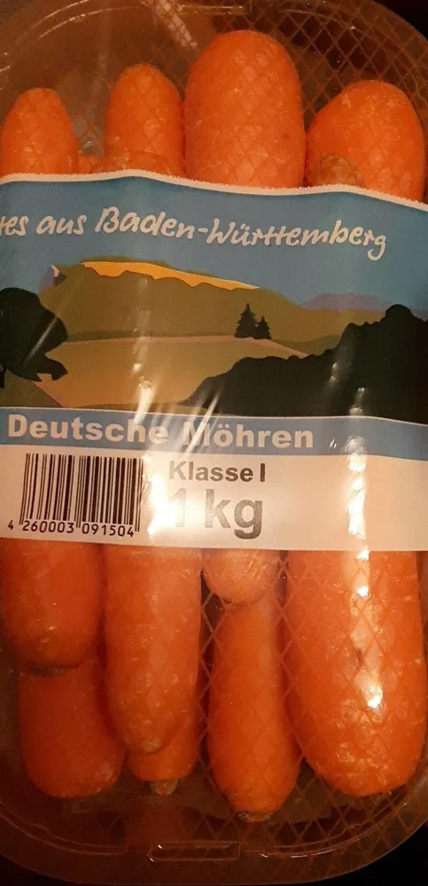 Deutsche Möhren Baden-Württemberg