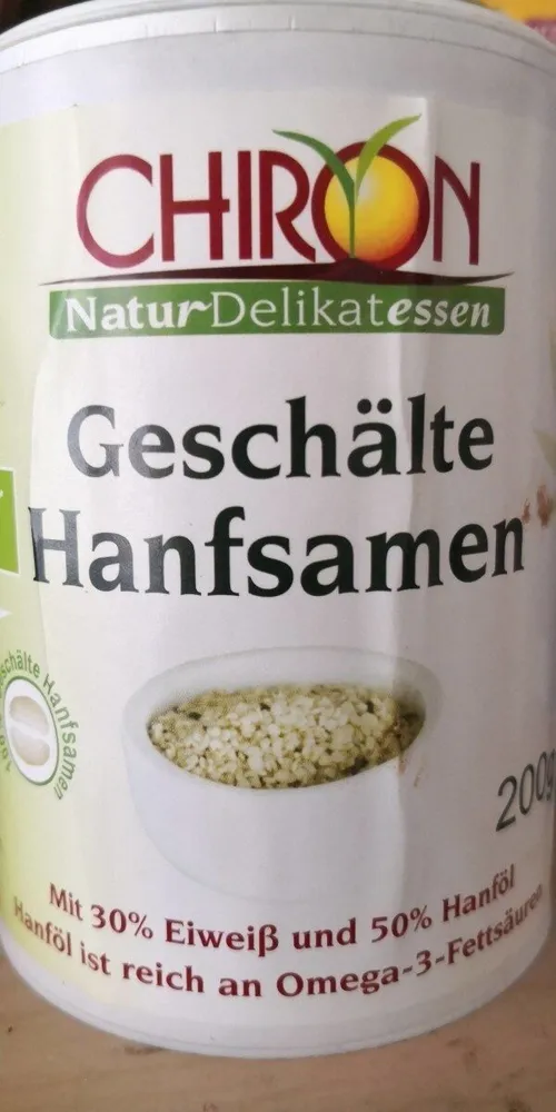 Geschälte Hanfsamen