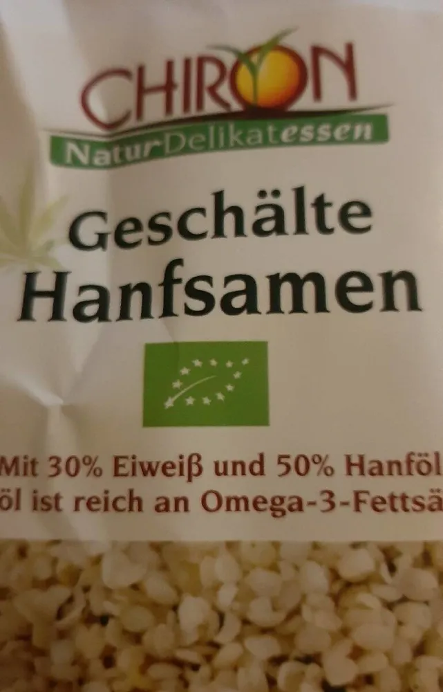 Geschälte Hanfsamen