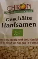 Geschälte Hanfsamen