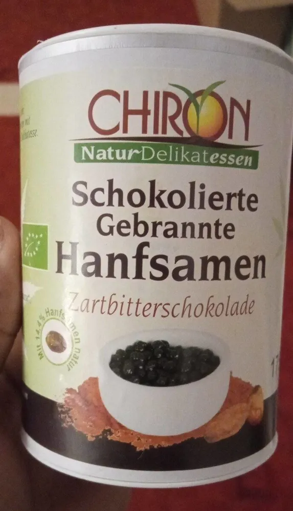 Schokolierte Gebrannte Hanfsamen