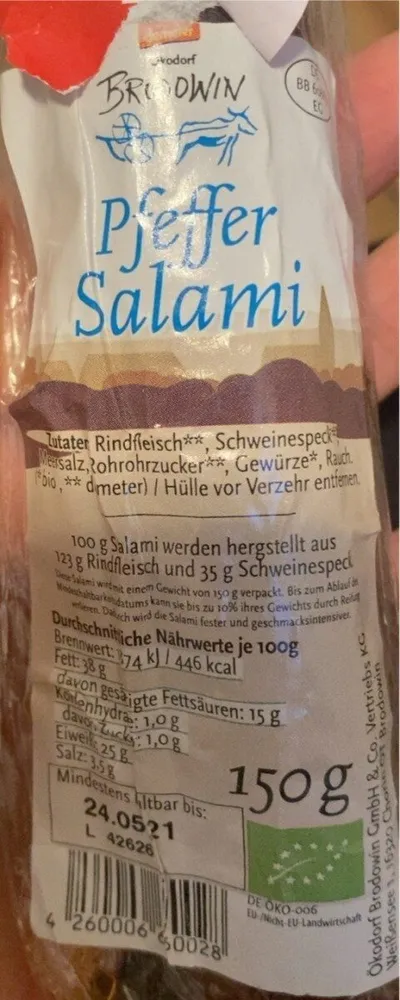 Pfeffer Salami