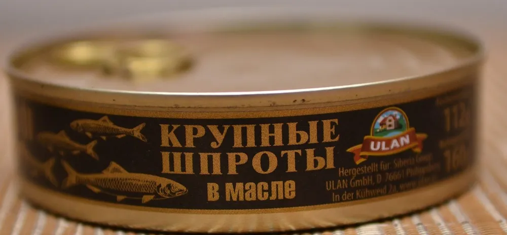 Sprats à l'Huile