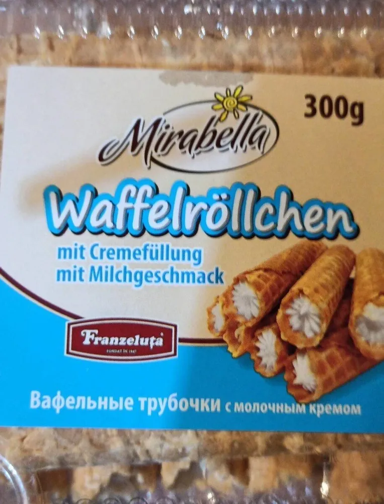 Waffelröllchen